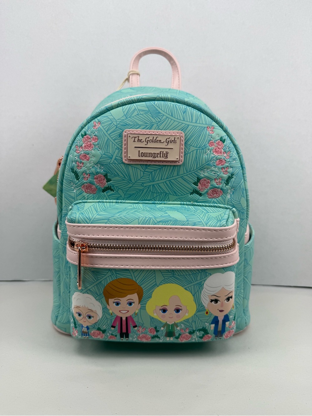 Loungefly Golden Girls Chibi Floral Sophia Blanche Rose Dorothy mini backpack - Picture 4 of 8